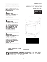 Master Forge BG179B User manual