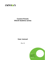 Nevion Sublime SL-xD-CP User manual