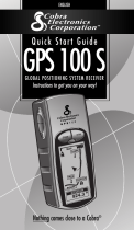 Cobra GPS 100 Quick start guide