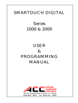 ACC SmarTouch Digital 1000 User & Programmers Manual