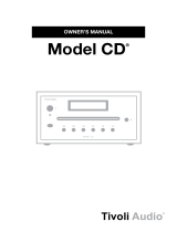 Tivoli Audio Model CD Owner's manual