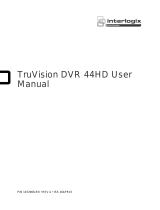 Interlogix TruVision DVR 44HD User manual