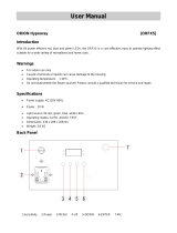 Orion Hypnoray  ORFX5 User manual
