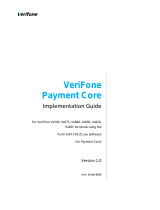 VeriFone Vx825 Implementation Manual