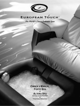 European Touch ALTERA SPA Owner's manual