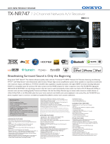 ONKYO TX-NR747 User manual