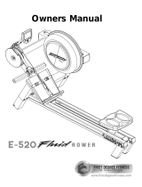 First Degree Fitness E-520 Fluid Rower Owner's manual