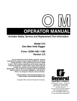 General 210 User manual