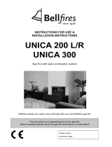 Bellfires UNICA 300 Instruction For Use & Installation Instructions