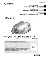 Canon HV20 User manual