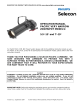 Selecon 5.5-13 Operating instructions