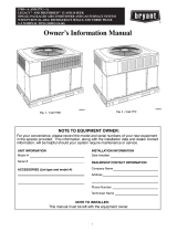 Bryant 574D User manual