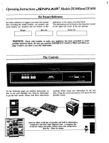 Jenn-Air DU466 User manual