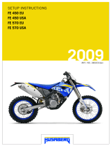 HUSABERG FE 450 AUS 2009 Setup Instructions