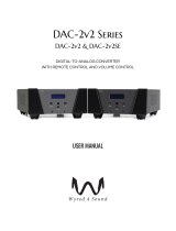 Wyred 4 Sound DAC-2v2SE User manual