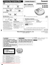 Panasonic SL-SX240 Operating Instructions Manual