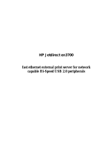 HP Jetdirect en3700 Fast Ethernet Print Server User manual