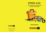 Ethos 8400 User manual