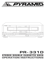 Pyramid PR-331D Operating instructions