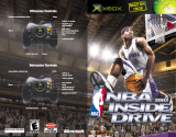 GAMES MICROSOFT XBOX NBA INSIDE DRIVE 2002 User manual