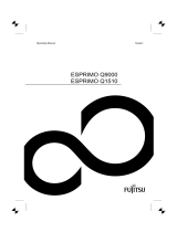 Fujitsu ESPRIMO Q1510 User manual