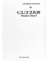 Airstream Cutter PD Owner's manual