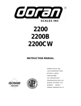 Doran 2200B User manual