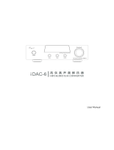 Cayin IDAC-6 User manual