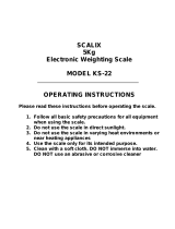 SCALIX KS-22 Operating instructions