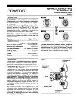 Powers 900 Maintenance Manual