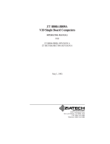 Ziatech Corporation ZT 8808A Operating instructions