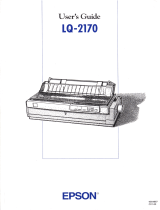 Epson LQ-2170 User manual