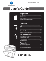 Konica Minolta bizhub 25e User manual