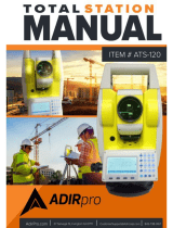 AdirPro Total Station ATS-120 Series User manual