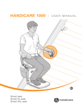 Handicare 1000 Outdoor Stairlift User manual
