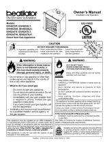 Heatilator Gas Fireplace IDV4833ILT Owner's manual