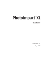 Ulead PhotoImpact XL Owner's manual