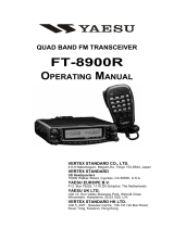 YAESU FT-8900R Owner's manual