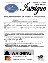 Kozyheat Intrigue INT-200 Owner's manual
