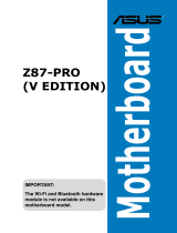 Asus Z87-PRO V EDITION User manual