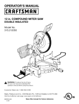Craftsman 315.212050 Owner's manual