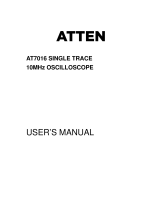 Atten AT7016 User manual