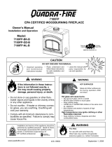 Quadra-Fire 7100FP User manual