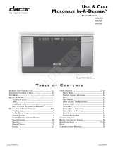 Dacor In-A-Drawer MMDV30S User manual