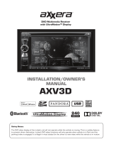 Dual Electronics Corporation AXV3D Owner's manual