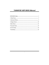 Biostar TA990FXE User manual