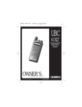 Uniden UBC 61XLT User manual