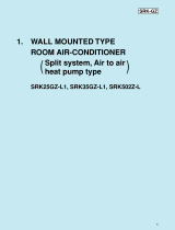 Mitsubishi SRK25GZ-L1 User manual