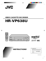 JVC HR-VP638U(C) User manual