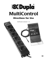 Dupla MultiControl Directions For Use Manual